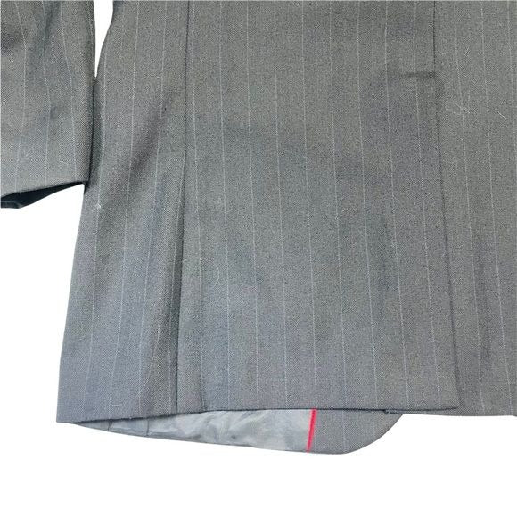 Vintage Botany 500 Navy Blue with Pinstripe Blazer Sports Coat