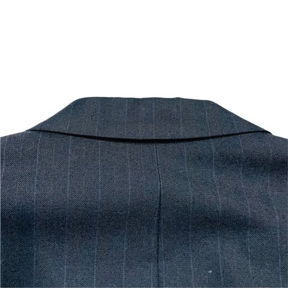 Vintage Botany 500 Navy Blue with Pinstripe Blazer Sports Coat