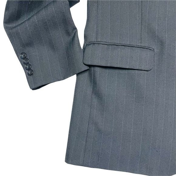 Vintage Botany 500 Navy Blue with Pinstripe Blazer Sports Coat