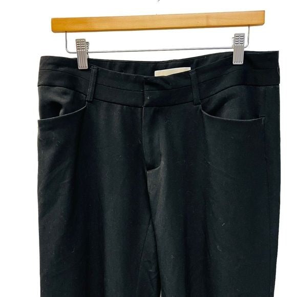 Michael Michael Kors Black Straight Leg Dress Pants