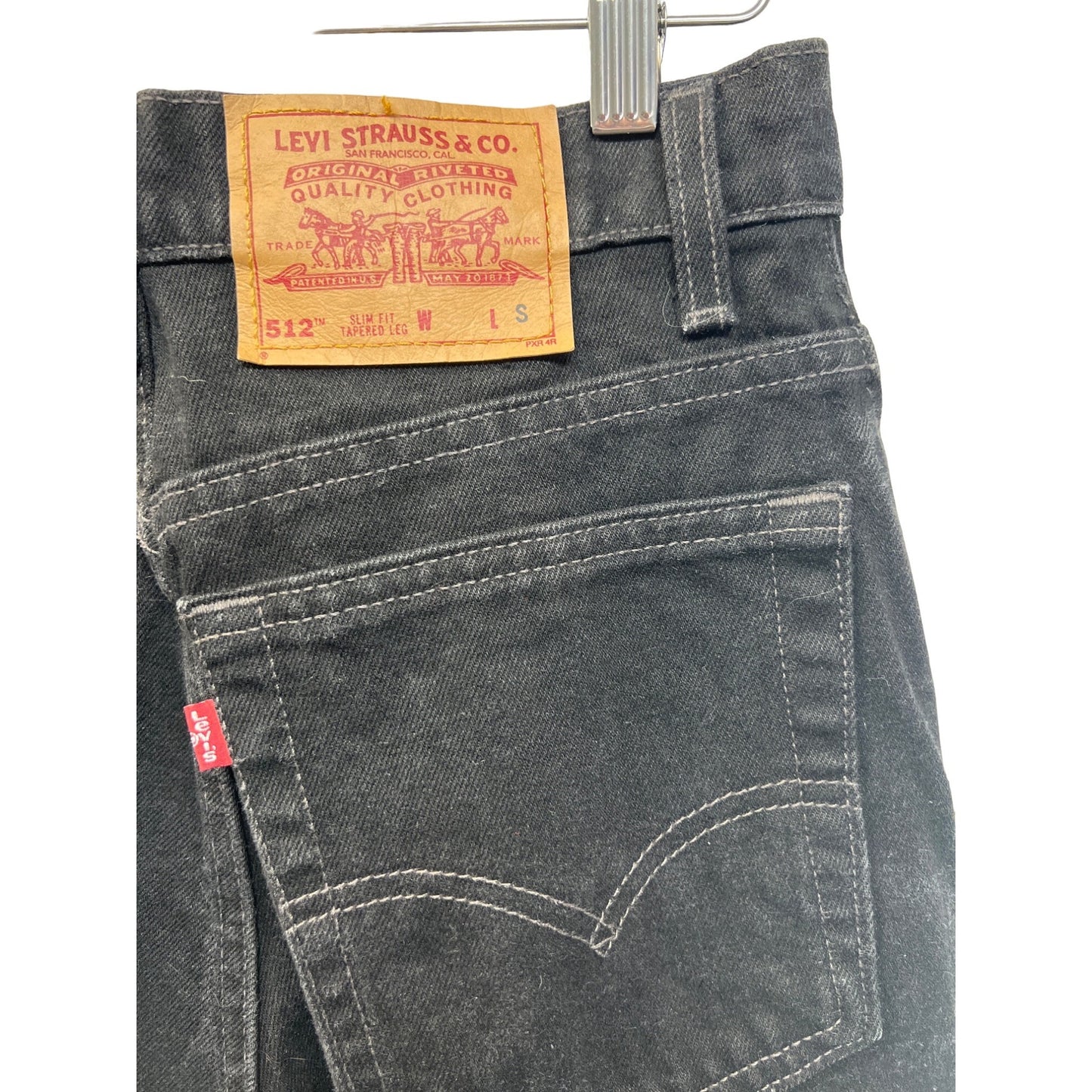 Levi's Vintage 90's Made in USA 512 Black Jeans