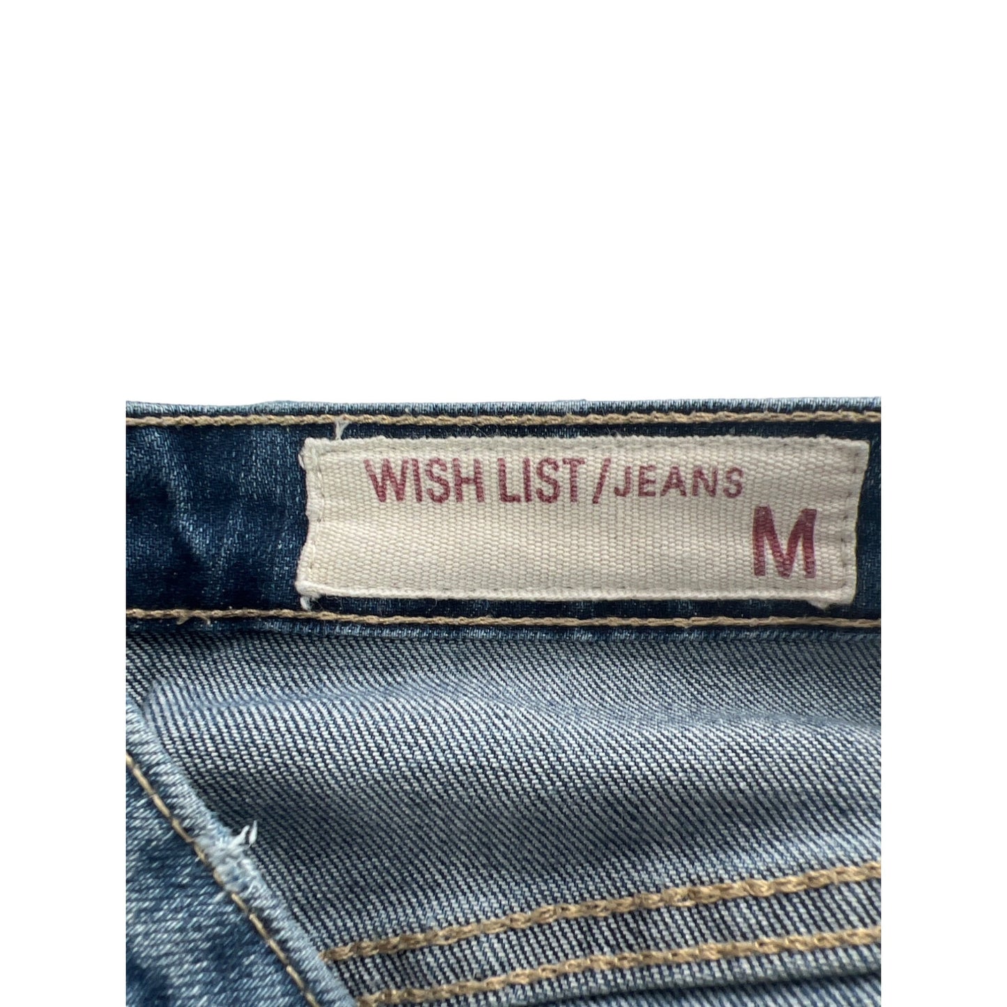 Wish List High Waist Button Fly Wide Leg Jeans