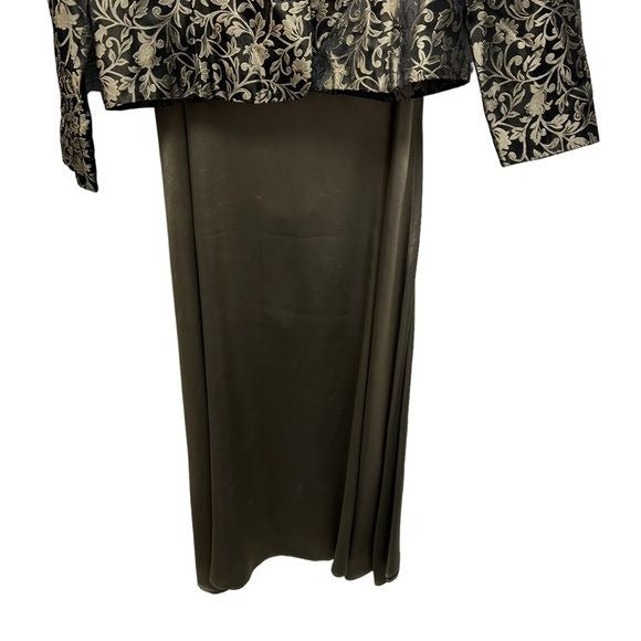 Jessica McClintock Collections Vintage Skirt and Jacket Set