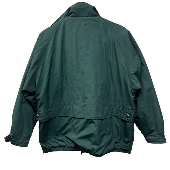 Mulberry Street Vintage 90’s Green and Blue Puffer Coat